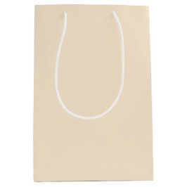 Kleur in vintage-tan effen kleur medium cadeauzakje