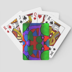 Kleur is al aanwezig pokerkaarten