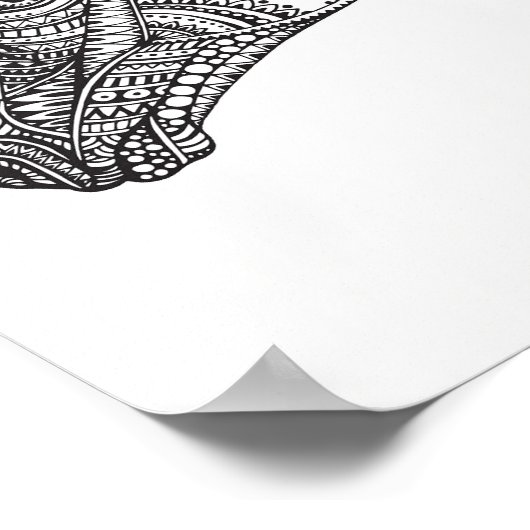 Kleur-it-Poster Poster (Hoek)