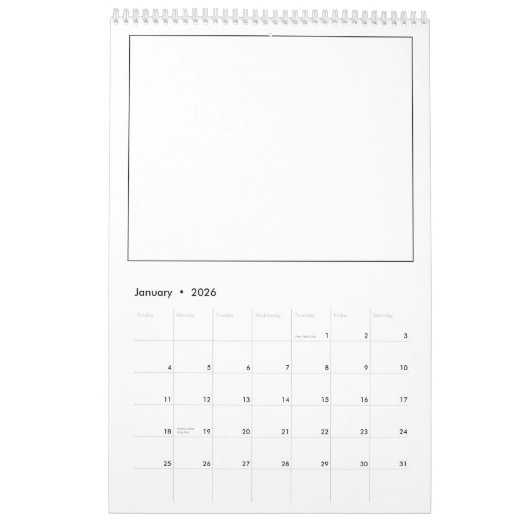 Kleur je eigen agenda voor kinderen kalender (Jan 2026)