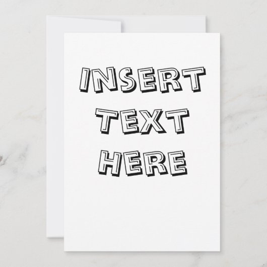 Kleur je eigen bedankkaart vlinder (Achterkant)