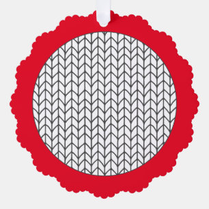 KLEUR JE EIGEN Breiwerk Schaalvormige Versiering / Ornament Kaart