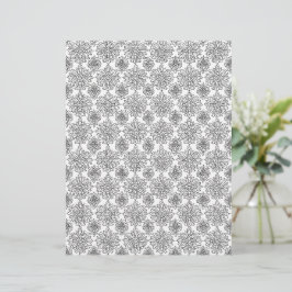 Kleur je eigen chrysant scrapbookpapier