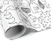 Kleur je eigen groep cadeaupapier (Rol Hoek)