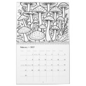 Kleur je eigen kalender (Feb 2027)