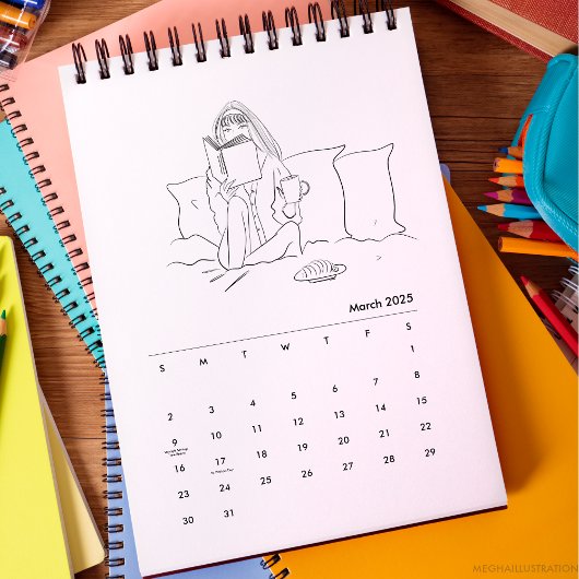 Kleur je eigen kalender