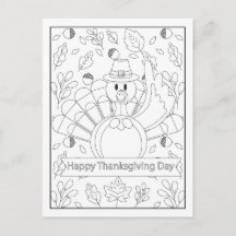 Kleur je eigen kalkoen