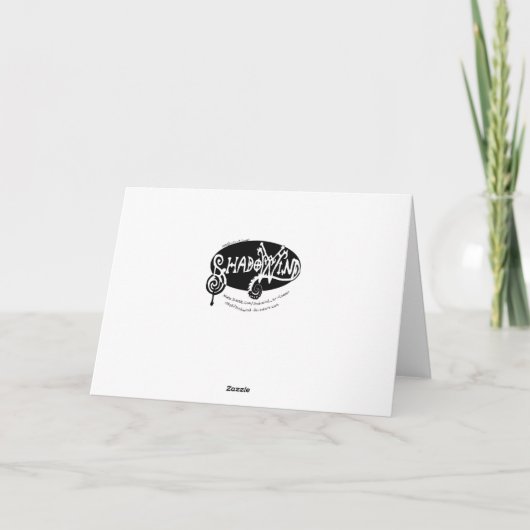 Kleur je eigen Kerstpony's Kaart (Achterkant)