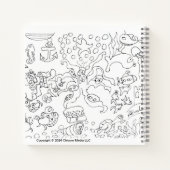 Kleur je eigen -"Onder de Zee" Notitieboek (Achterkant)