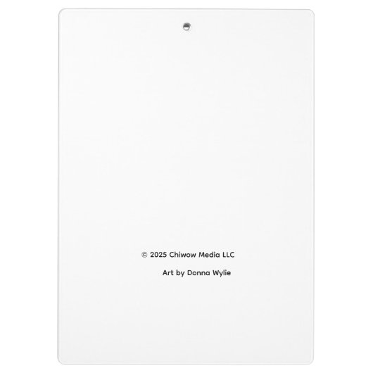 Kleur je eigen - "Onder het Zee" Foto Klembord (Achterkant)