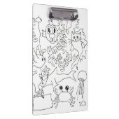 Kleur je eigen - "Onder het Zee" Foto Klembord (Rechts)