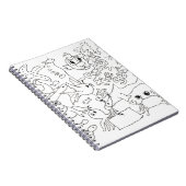 Kleur je eigen - "Onder het Zee" Foto Notitieboek (Rechterzijde)