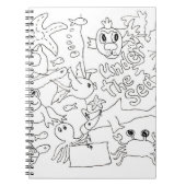 Kleur je eigen - "Onder het Zee" Foto Notitieboek (Voorkant)