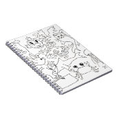 Kleur je eigen - "Onder het Zee" Foto Notitieboek (Rechterzijde)