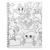 Kleur je eigen - "Onder het Zee" Foto Notitieboek (Voorkant)