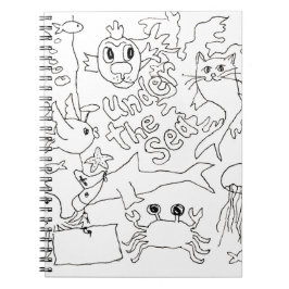 Kleur je eigen - "Onder het Zee" Foto Notitieboek