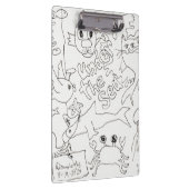 Kleur je eigen - "Onder het Zee" Klembord (Rechts)