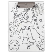 Kleur je eigen ruimte klembord (Voorkant)