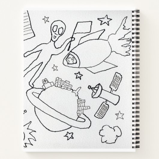 Kleur je eigen ruimte notitieboek (Achterkant)