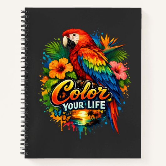 Kleur Je Leven Notitieboek (Voorkant)