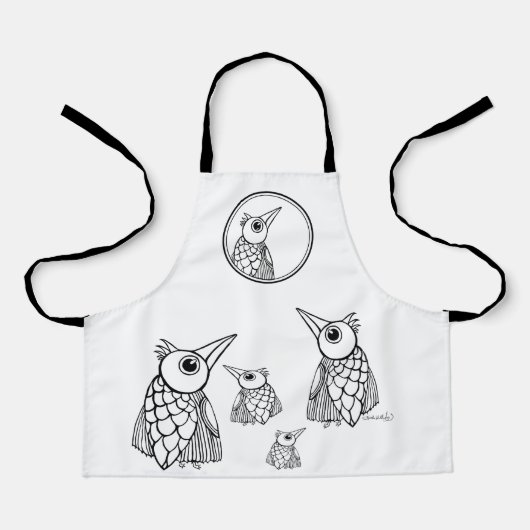 Kleur je schort ontwerp (Voorkant)