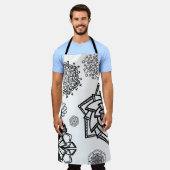 Kleur je schort ontwerp (Gedragen)