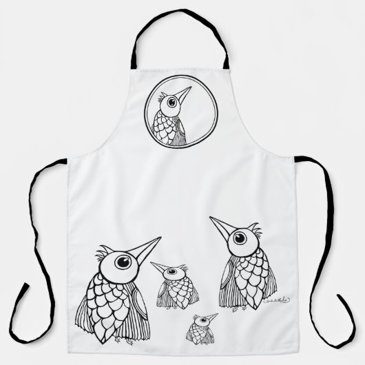 Kleur je schort ontwerp (Voorkant)