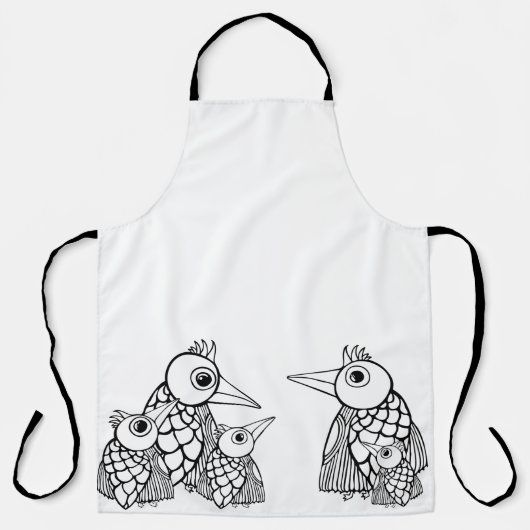 Kleur je schort ontwerp (Voorkant)