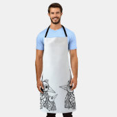 Kleur je schort ontwerp (Gedragen)