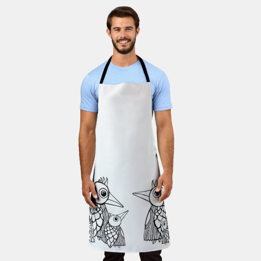 Kleur je schort ontwerp (Gedragen)