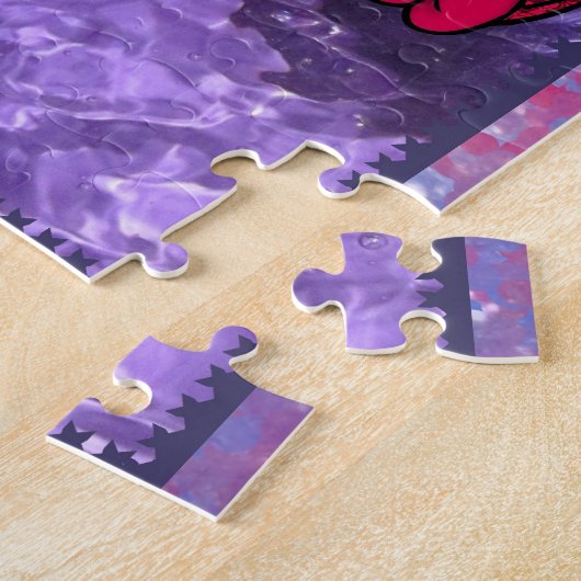 Kleur je wereld Kinder badjas Jigzaag Puzzle Legpuzzel (Zijkant)