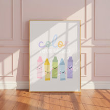 Kleur Je Wereld Kleurpotloden Meisjeskamer Nursery