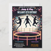 kleur jongens kinder coole trampoline Park 13e ver Kaart (Voorkant)