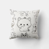 Kleur & Knuffel Dierenkussen Kussen (Achterkant)