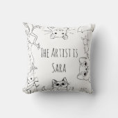 Kleur & Knuffel Dierenkussen Kussen (Voorkant)