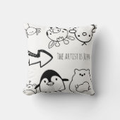 Kleur & Knuffel Dierenkussen Kussen (Voorkant)