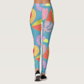 kleur leggings (Achterkant)