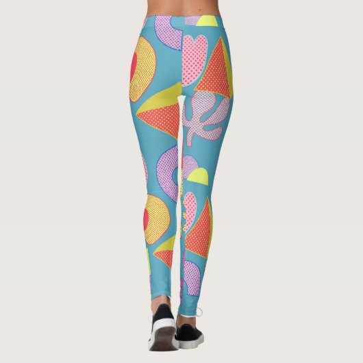 kleur leggings (Achterkant)