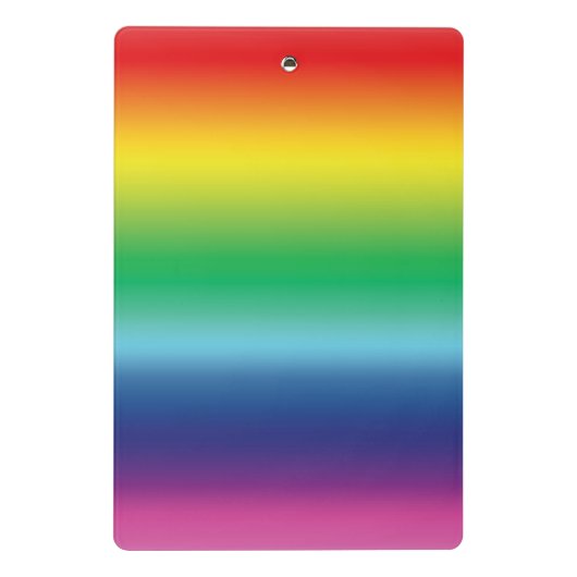 kleur lgbt lgbt mini klembord (Achterkant)