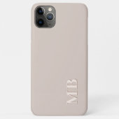 Kleur Licht Ecru Beige Neutraal Natuurlijk Crème Case-Mate iPhone Case (Achterkant)