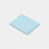 kleur lichtblauw post-it® notes (Schuin)