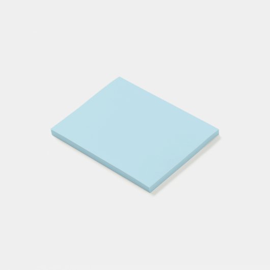 kleur lichtblauw post-it® notes (Schuin)