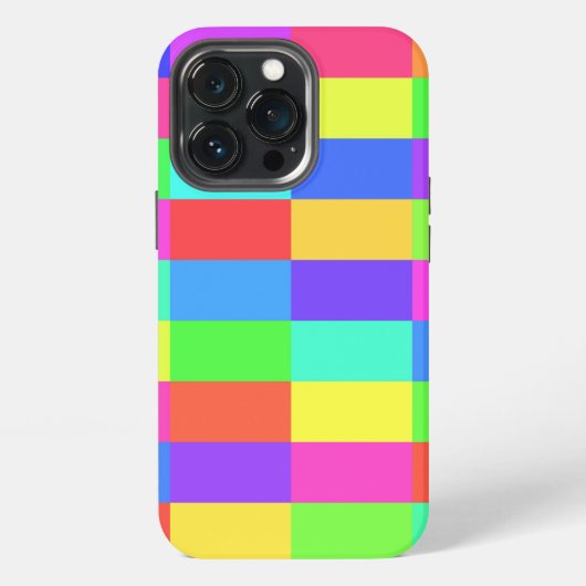 Kleur lichten iPhone hoesje (Achterkant)