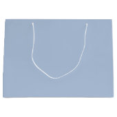 kleur lichtstaal blauw groot cadeauzakje (Voorkant)