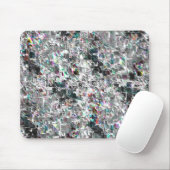 Kleur lijkt op vierkante dvd-snippers, ruwe mozaïe muismat (Met muis)