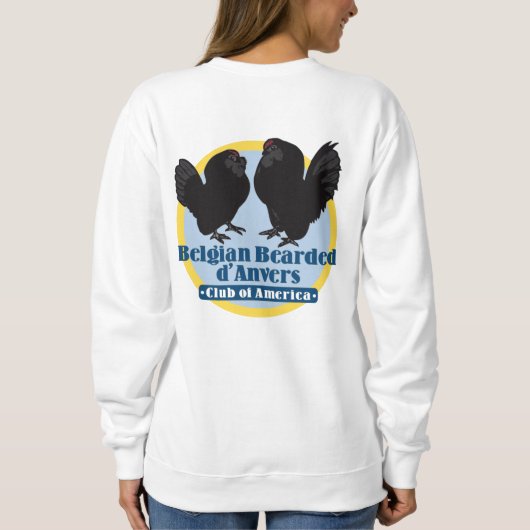 Kleur Logo (voor & achter) Dames Sweatshirt (Achterkant)