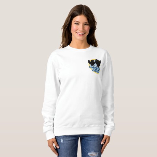 Kleur Logo Vrouwen Sweatshirt (Voorkant volledig)