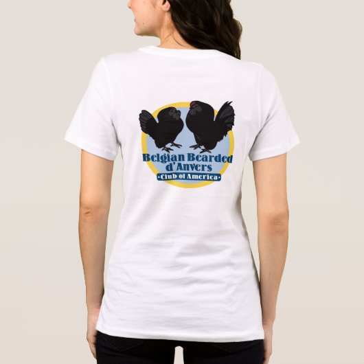 Kleur Logo Vrouwen T-shirt (Achterkant)