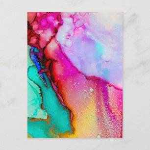 Kleur Mashup Briefkaart