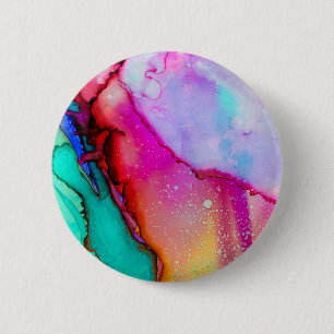 Kleur Mashup Ronde Button 5,7 Cm